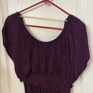 Elegant Purple Women's Dress